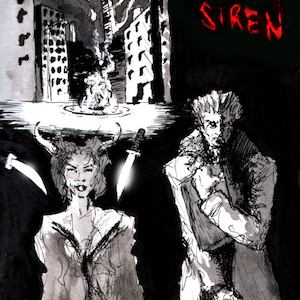 John Shane Drawing 1993 My Siren