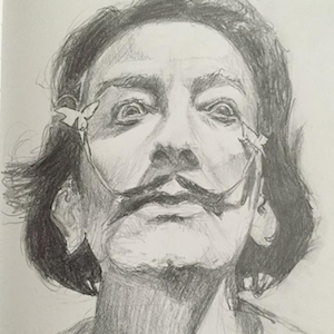 John Shane Portrait 2015 Dali