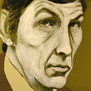 John Shane Portrait 2015 Leonard Nimoy